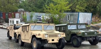 «Народна самооборона Львівщини» і співачка Jerry Heil передали броньовані «Хамери» 41-й механізованій бригаді