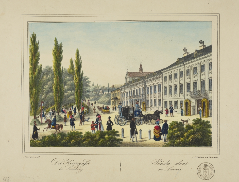 Панська вулиця в Львові, ХІХ ст.