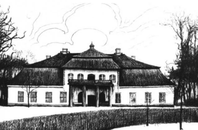 Мисливський палац у Велицьку. Автор М. Вишніцький, 1911 рік.