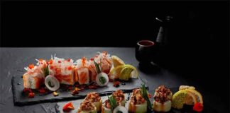 Мистецтво подачі суші