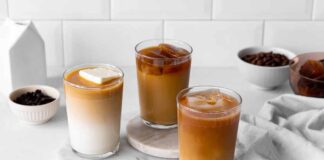 Cold brew latte