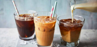 Iced coffee