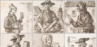 Вуличні торговці в Львові на малюнках ХІХ століття