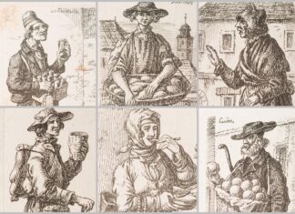 Вуличні торговці в Львові на малюнках ХІХ століття