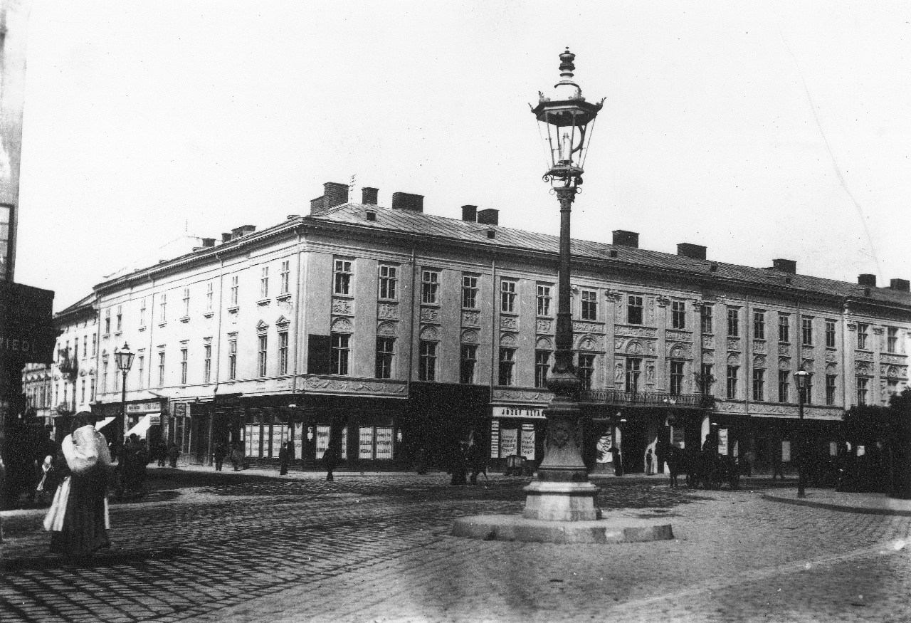 Марійська площа. Львів, 1880-ті рр.