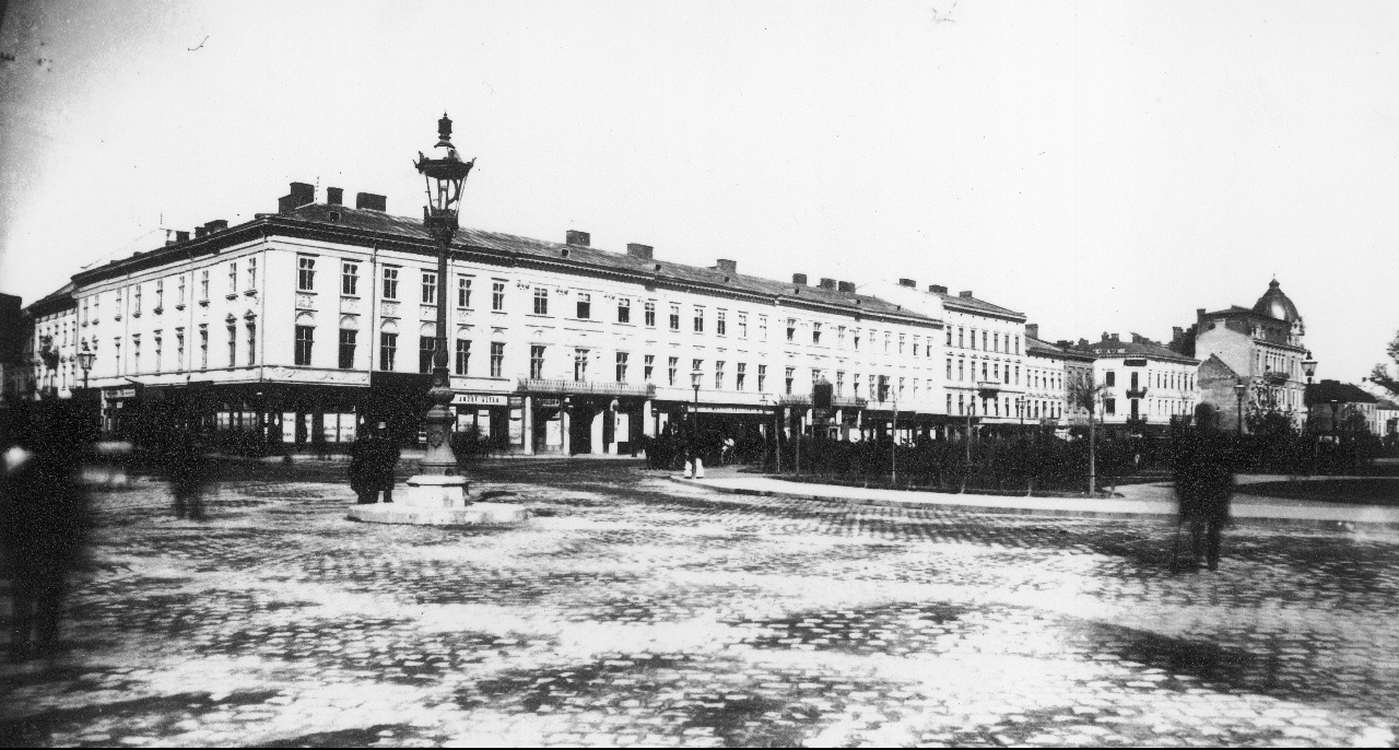 Марійська площа. Львів, 1880-ті рр.