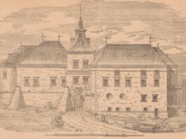 Олеський замок, 1891 р.