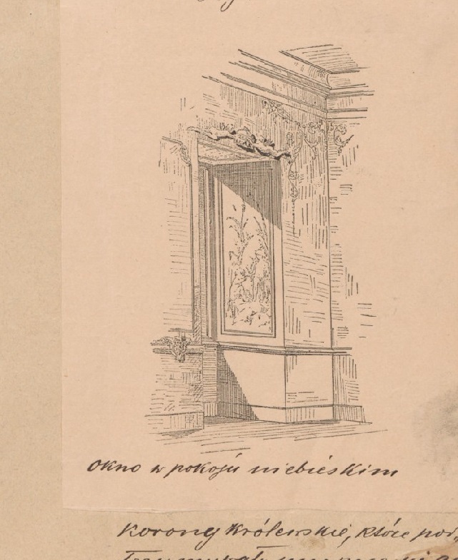 Олеський замок, 1891 р.