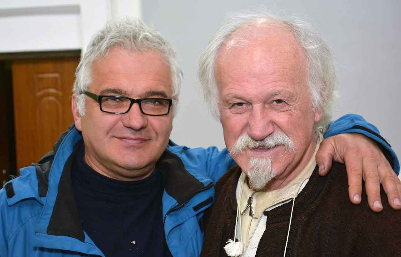 Тарас Дідула та Ігор Копчик. Світлина зі сторінки Фейсбуку Тараса Дідули. Листопад 2015 р.