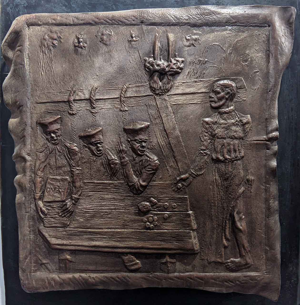 Ігор Копчик. Усвідомлення зради. 2010-і рр. Тиснена шкіра.