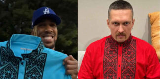 Усик в Маямі подарував Джошуа вишиванку