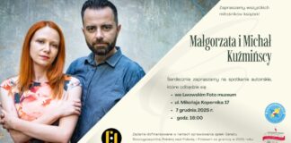 Малґожата та Міхал Кузьмінські презентують етнокримінальні романи у Львівському Фотомузеї