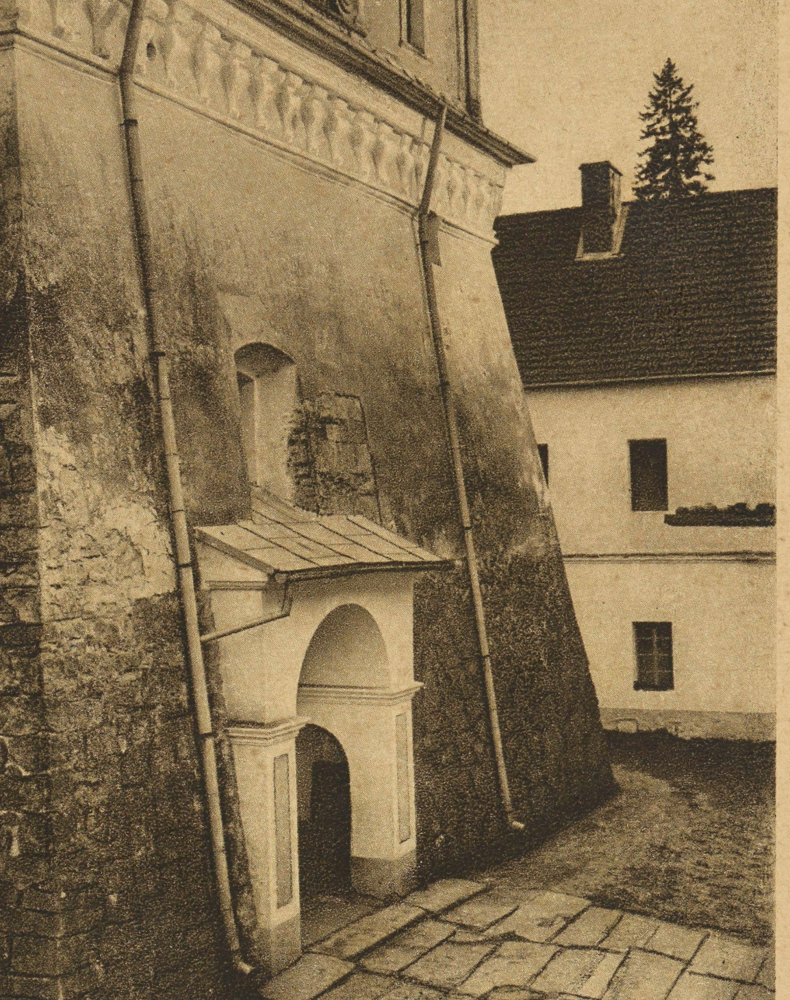 Унівська Лавра на фото 1928 року