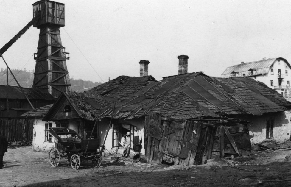 Вид на Борислав, 1932 рік.