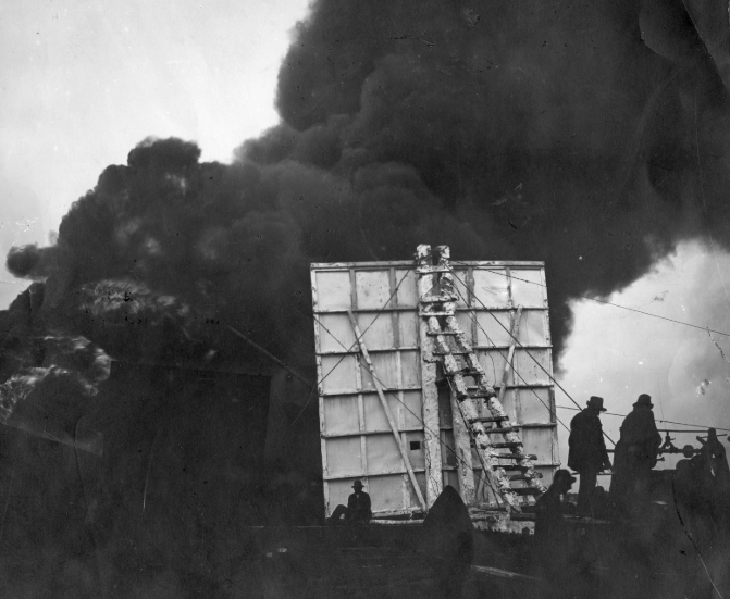 Пожежа в Бориславі, 1930-ті.