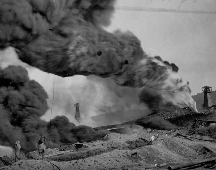 Пожежа в Бориславі, 1930-ті.