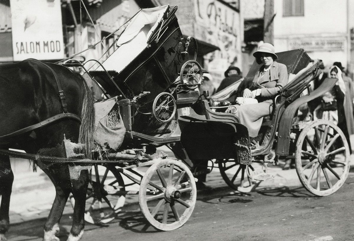 Вулична сцена у місті Дрогобич, 1934 рік, фот. Boyd Louise Arner, UWM Libraries
