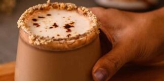 Кава з Нутеллою. Фото: Inst @foodtokwithsherin