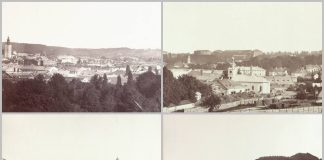 Панорама Львова, 1872 р. Фотограф Франц фон Райзінґер