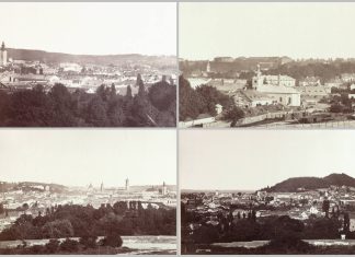 Панорама Львова, 1872 р. Фотограф Франц фон Райзінґер