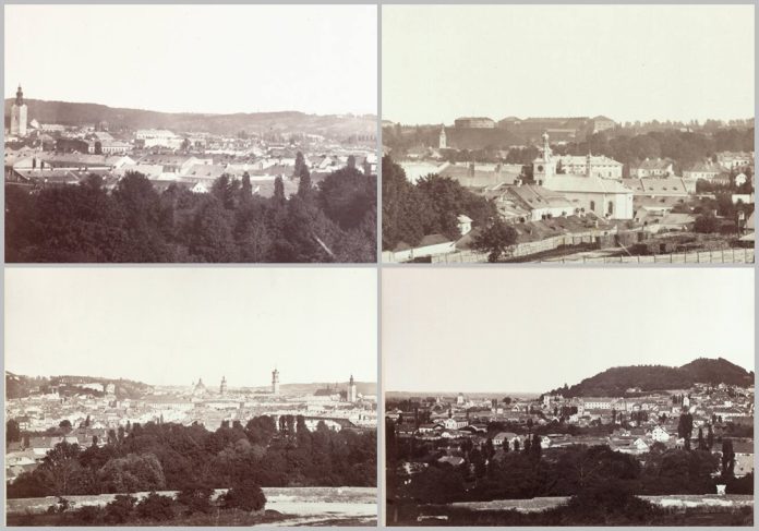 Панорама Львова, 1872 р. Фотограф Франц фон Райзінґер
