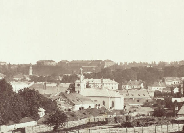 Панорама Львова, 1872 р. Фотограф Франц фон Райзінґер