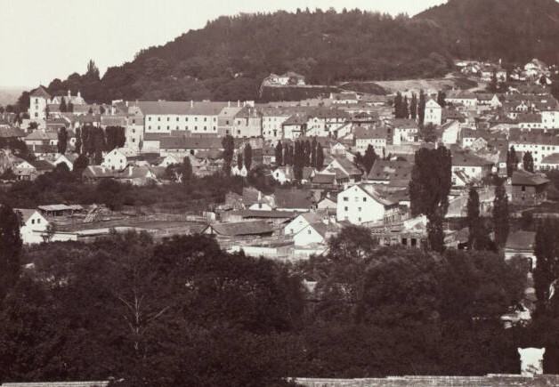 Панорама Львова, 1872 р. Фотограф Франц фон Райзінґер