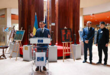 Артур Котик відкрив виставку в Раді Європи