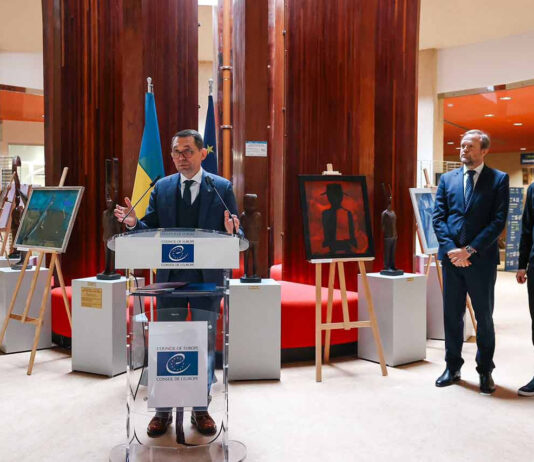 Артур Котик відкрив виставку в Раді Європи